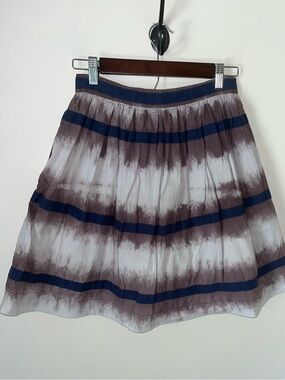 Edme & Esyllte Anthropologie Size 4 Inkwell Tie Dye Printed Mini Skirt Boho EUC